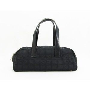 CHANEL Boston Bag Black